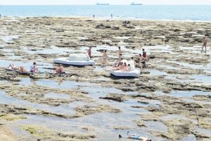  Pack. il divano fotografato da Massimo Vitali sugli scogli dell&rsquo;Accademia Navale a Livorno. 

 &nbsp; 