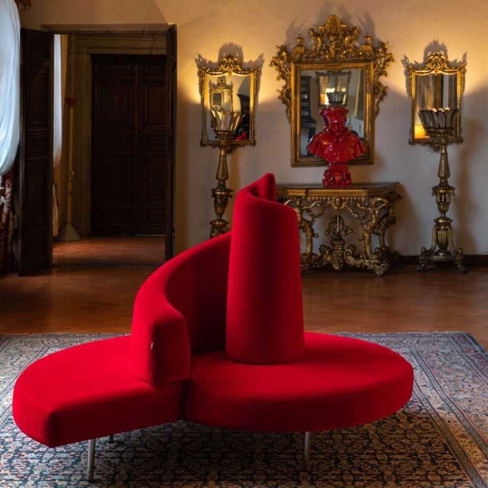   Tatlin &nbsp;photographed in the loggia of Palazzo Borromeo overlooking Via Flaminia. 